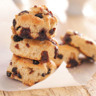 scones aux raisins secs