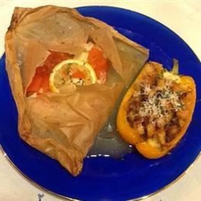 tilapia en papillote (tilapia en parchemin)