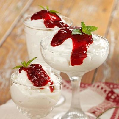 pudding de flocon de neige pudding de flocon de neige