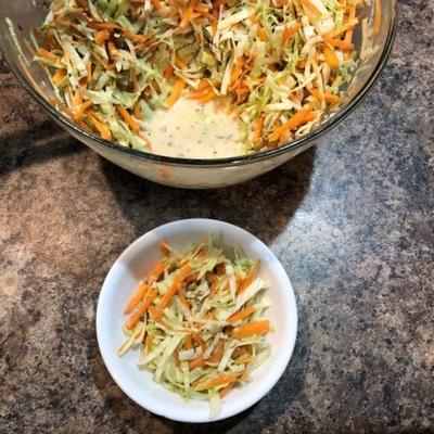 salade de chou crémeuse au fenouil