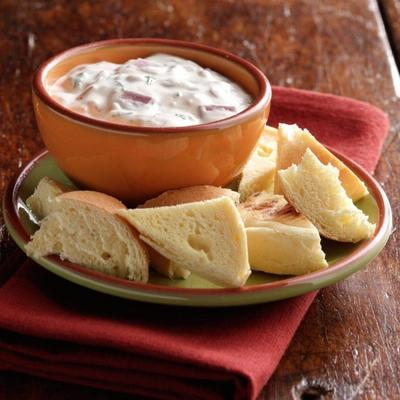 trempette de bagel au corned beef