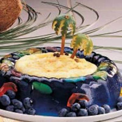dessert de l'île tropicale