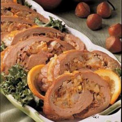 Filet farci aux poires