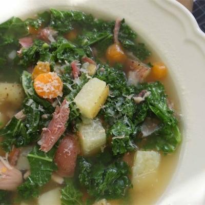 soupe de kale portugais
