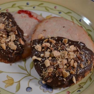 biscuits sablés au chocolat et aux amandes