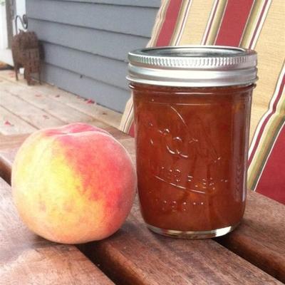 confiture de pêches habanero aux épices de kiki