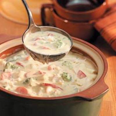 soupe de crabe de légumes