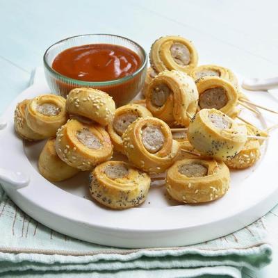 bouchées à la saucisse