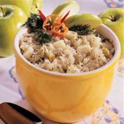 salade de choucroute aux pommes