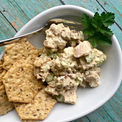 Ma salade de poulet favorite