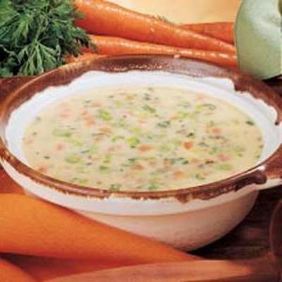 soupe de carottes au fromage