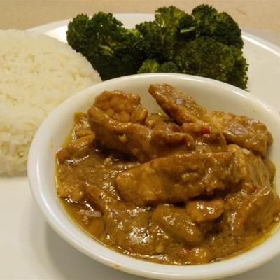 curry de porc épicé