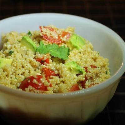 quinoa à la guacamole