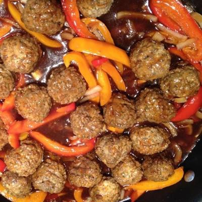 boulettes de viande aigre-douce oh si facile