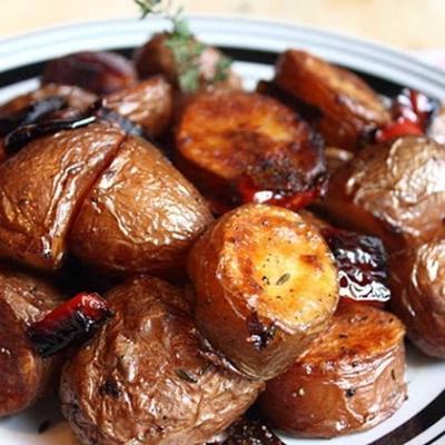 comment faire des pommes de terre rouges rôties