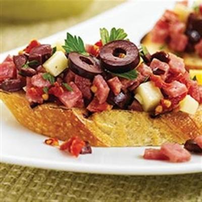 Bruschetta aux tomates séchées et au salami margherita®