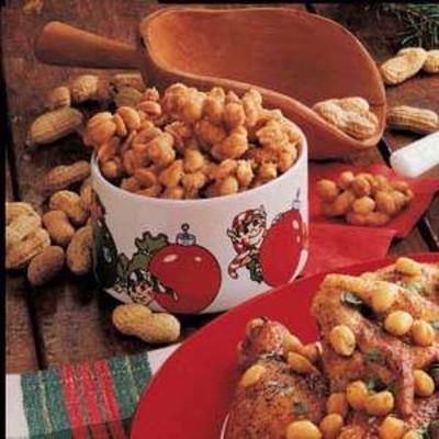 grappes d'arachides sucrées