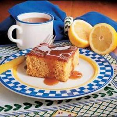 gâteau d'ananas au caramel