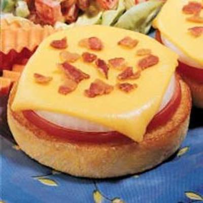 muffins anglais au fromage de bacon