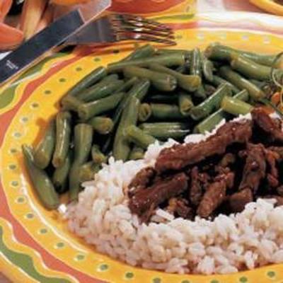 haricots verts spéciaux