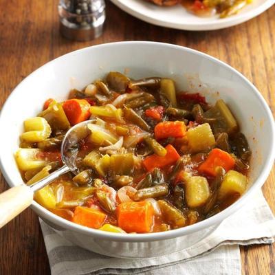 légumes cuits lentement