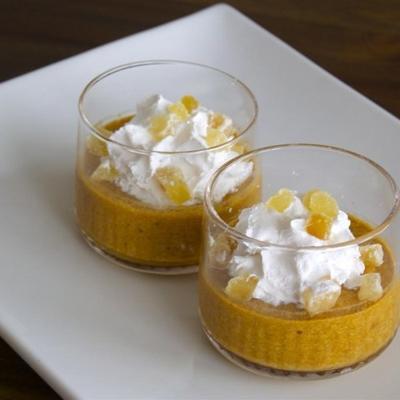 mousse de citrouille