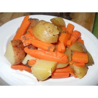 pommes de terre et carottes