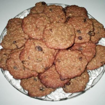 biscuits au son de beurre d'arachide de raisin