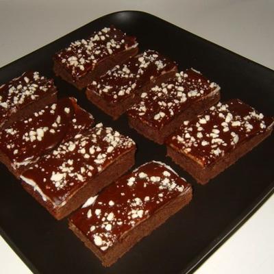 Brownies de Chocolat a la menthe