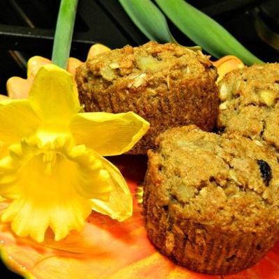 délicieux muffins végétaliens à l'épeautre
