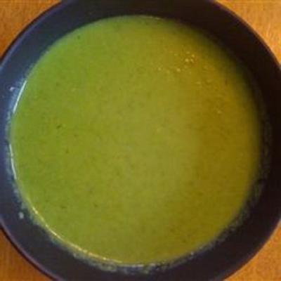 soupe de pois verts saine et simple