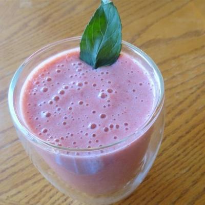 smoothie fraise menthe