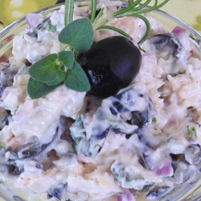 salade de poulet aux olives et olives savino