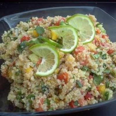 salade de salsa de quinoa tropical