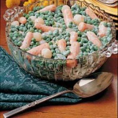 légumes crémeux aux herbes