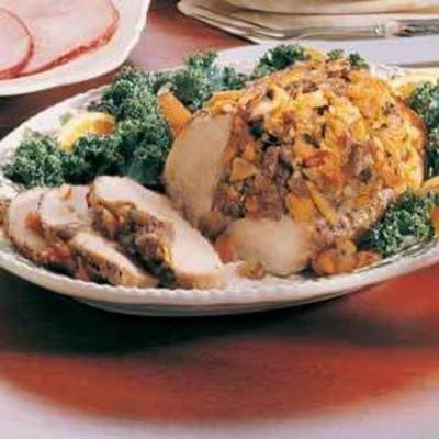 longe de porc abricot