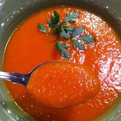 Soupe de carottes jan's - végétalienne et sans produits laitiers
