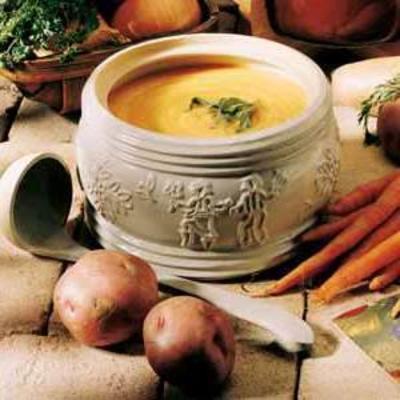 soupe d'automne doré
