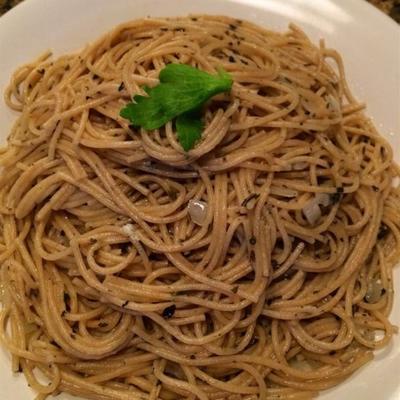 spaghettis et épices faciles et rapides
