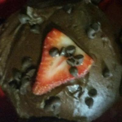 cupcakes à la fraise au chocolat