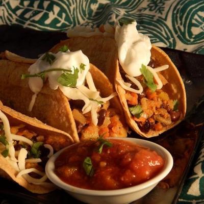 tacos végétariens mexicains de dave