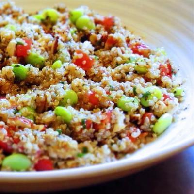 salade balsamique et quinoa aux herbes