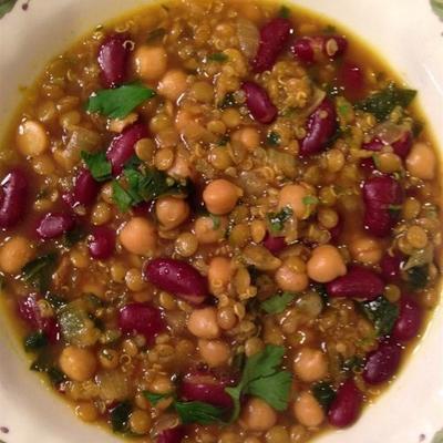 harira marocaine (soupe aux haricots)