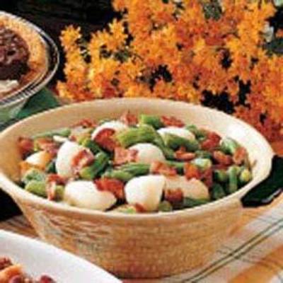 haricots verts d'entreprise