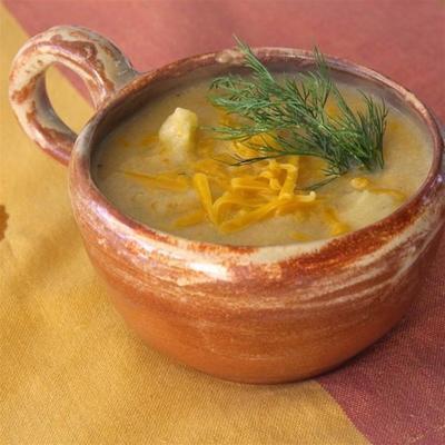 soupe de chou-fleur au fromage