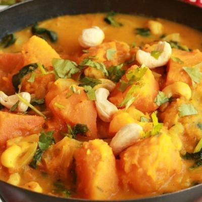 curry indien à la citrouille