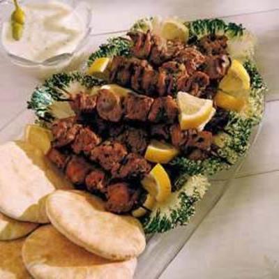 brochettes d'agneau au barbecue