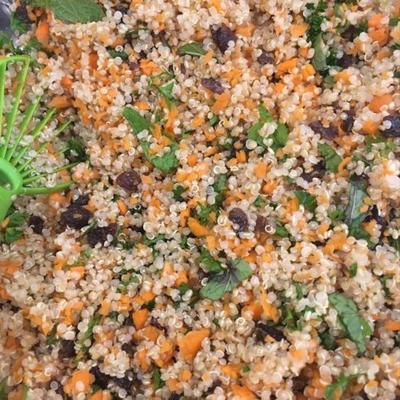 salade de taboulé de quinoa (sans gluten)
