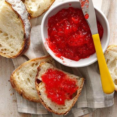 tartinade rapide aux tomates / fraises