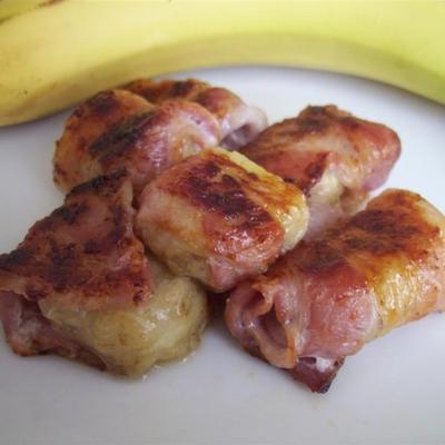 bananes au bacon